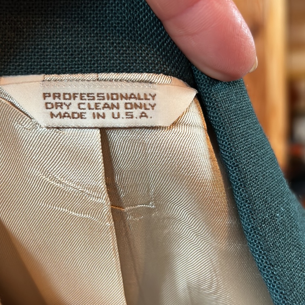 Men’s vintage Churchill Downs green wool blazer by Dawahares. Kentucky Derby 🐎 - Picture 7 of 11